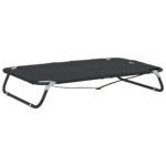 Dog Bed Foldable Anthracite Oxford Fabric Steel
