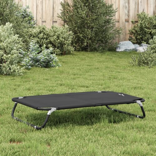 Dog Bed Foldable Anthracite Oxford Fabric Steel - Image 4