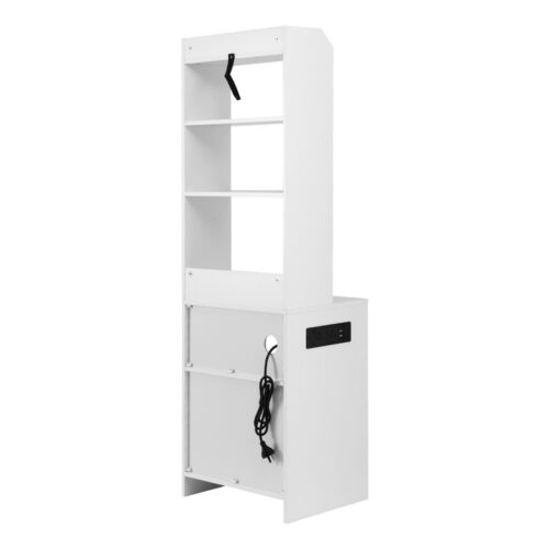 Artiss Bedside Table Nightstand Charging Station - Image 5