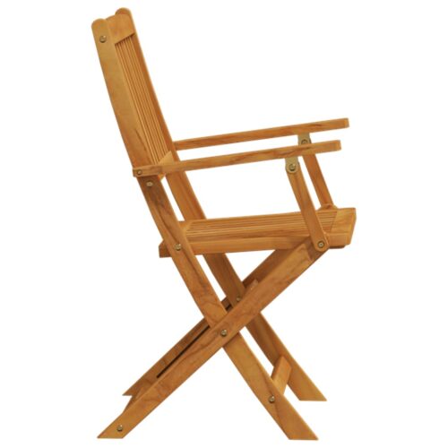 5-Piece Garden Dining Set Wood Timber Outdoor Patio Furniture Eucalyptus - Image 7