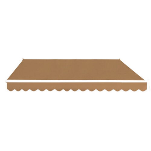 Instahut Retractable Folding Arm Awning Motorised Remoter Sunshade 2.5Mx2M Beige - Image 2