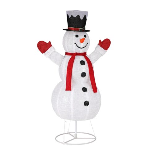 1.7M Christmas Lights 200 LED Fairy Light Snowman Decorations Jingle Jollys - Image 3