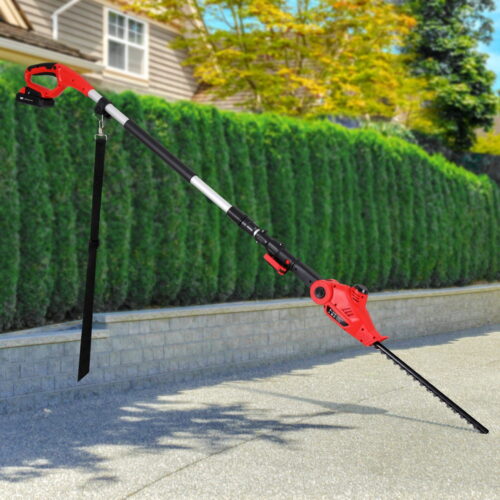 Giantz Cordless Pole Hedge Trimmer Garden Pruner Electric Cutter - Image 7