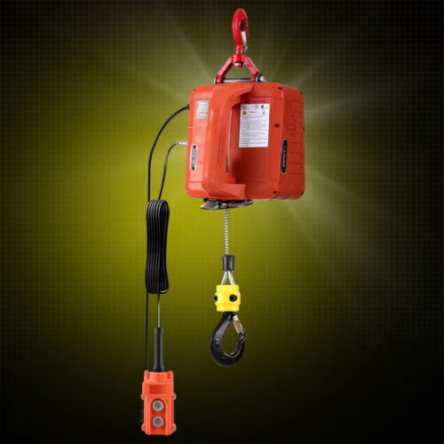 Giantz Electric Hoist Winch 500KG Wired/Wireless Remote Control Cable 7.6M - Image 7