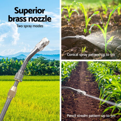 Giantz 50L Weed Sprayer Boom Pump Spot Spray - Image 5