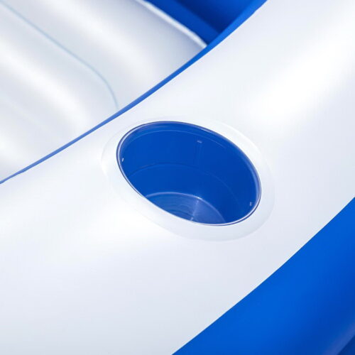 Bestway Kids Inflatable Pool Above Ground Pools Bench Seat Cup Holder 231x219cm - Image 6