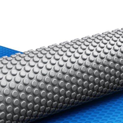 Aqua Buddy Pool Cover 600 Micron 11x6.2m Swimming Pool Solar Blanket Blue Silver - Image 2