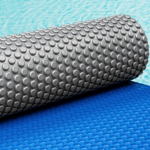 Aqua Buddy Pool Cover 600 Micron 11x6.2m Swimming Pool Solar Blanket Blue Silver - Image 7
