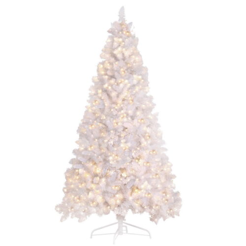 Jingle Jollys Christmas Tree 2.1m 500 LED Xmas Tree Decorations White 1260 Tips - Image 2