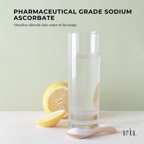 1.2Kg Sodium Ascorbate Powder - Tub Vitamin C Pharmaceutical Grade Ascorbic Acid - Image 5