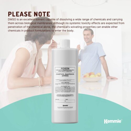 500ml DMSO Liquid 99.9% Pure Pharmaceutical Dimethyl Sulfoxide Grade Solvent - Image 3