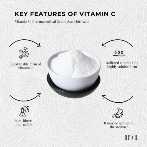 1Kg Sodium Ascorbate Powder  - Vitamin C Buffered Pharmaceutical Ascorbic Acid - Image 4