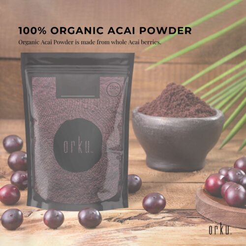 100g Acai Powder 100% Organic - Superfood Amazon Berries - Image 2