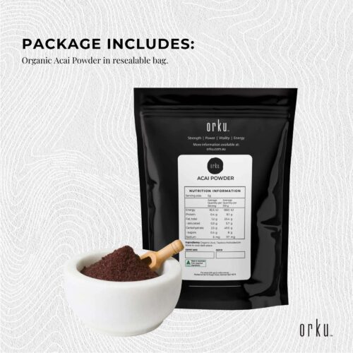 400g Acai Powder 100% Organic - Superfood Amazon Berries - Image 2