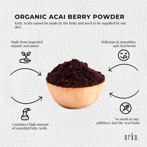 400g Acai Powder 100% Organic - Superfood Amazon Berries - Image 4