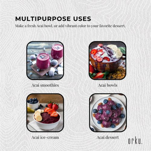 400g Acai Powder 100% Organic - Superfood Amazon Berries - Image 5