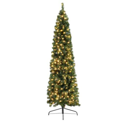 Jingle Jollys Christmas Tree 2.1M Corner Xmas Tree Party Decorations 430 Tips - Image 2