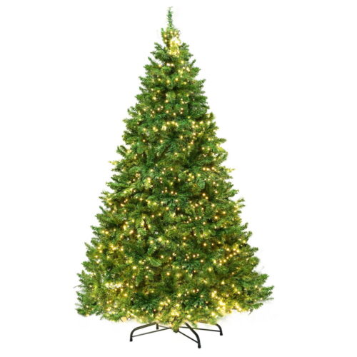 Jingle Jollys Christmas Tree 1.8m LED Xmas Tree Decorations 874 Tips - Image 2