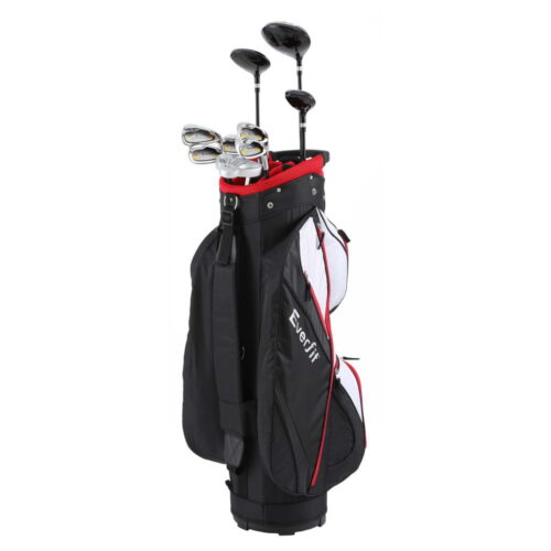 Everfit Golf Clubs Set Men Right Handed Golf Wedges Alloy Driver Golf Stand Bag - Image 3