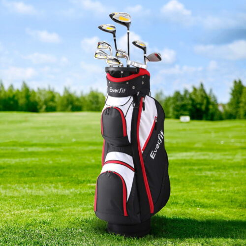 Everfit Golf Clubs Set Men Right Handed Golf Wedges Alloy Driver Golf Stand Bag - Image 5