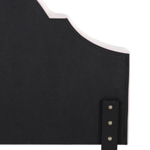 Artiss Bed Frame Bed Head Headboard Queen Velvet IRIS Beige - Image 3