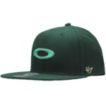 47 Oakley B1B Ellipse Hat Mens Cap Hunter Green Snapback Flat Peak 47 Captain