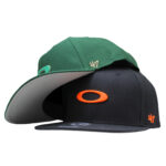 2x 47 Oakley B1B Ellipse Hat Mens Cap Hunter Green Fathom Navy 47 Captain Combo