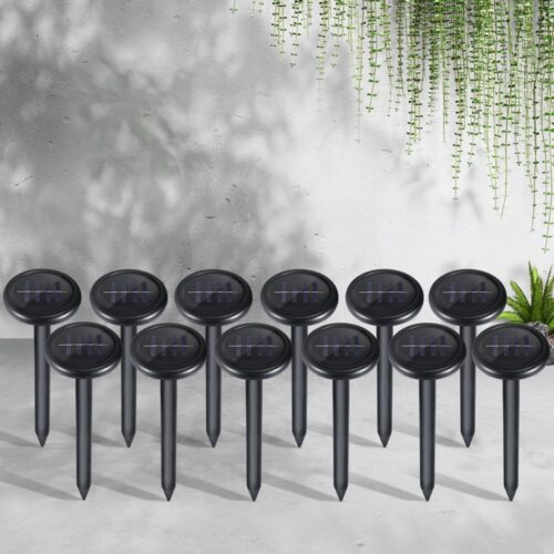 Gardeon Snake Repeller 12X Ultrasonic Solar Powered - Image 8