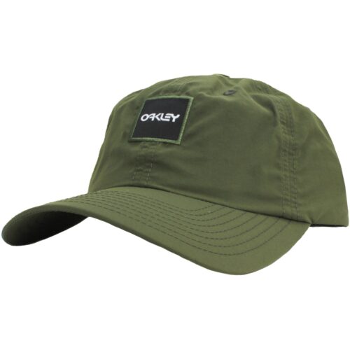 Oakley PP B1B Patch Hat Mens Boys Adjustable New Dark Brush Green Baseball Cap