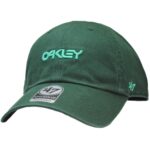 Oakley Remix Dad Hat Mens Boys Unisex Hunter Green Golf Baseball Sports Cap