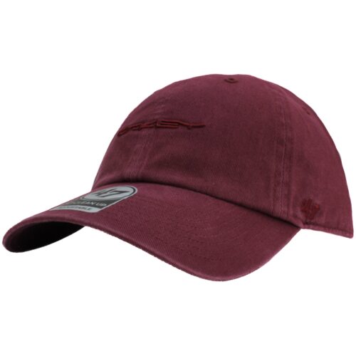 Oakley 47 Soho Dad Hat Mens Womens Iron Red Maroon Golf Baseball Sports Cap