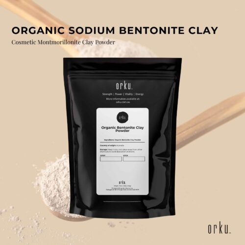 2Kg Organic Sodium Bentonite Clay Powder Cosmetic Montmorillonite - Image 2