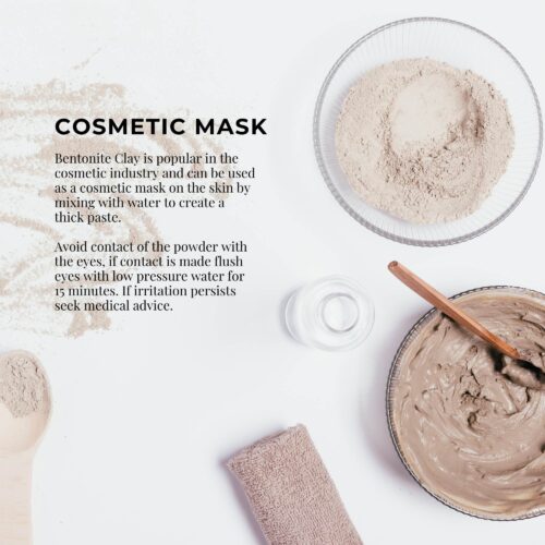 2Kg Organic Sodium Bentonite Clay Powder Cosmetic Montmorillonite - Image 6