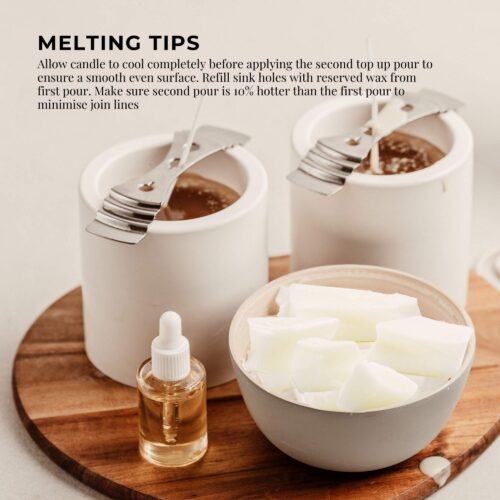 400g Paraffin Wax Blocks Refined Hard Unscented 60/62 Chunk Candle Soap Making - Image 7