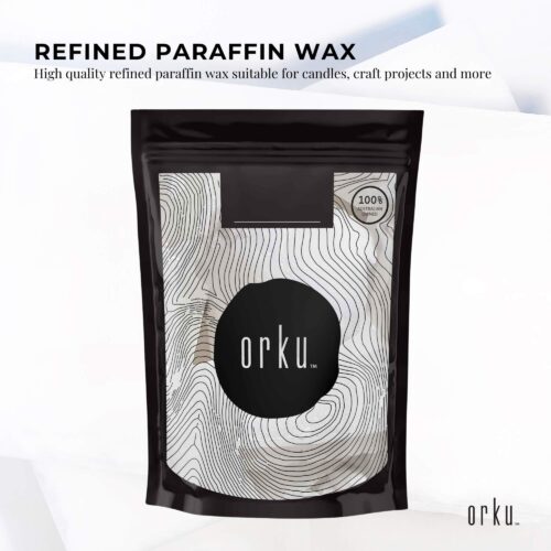 1Kg Paraffin Wax Blocks Refined Hard Unscented Chunks 60/62 Candle Soap Making - Image 3