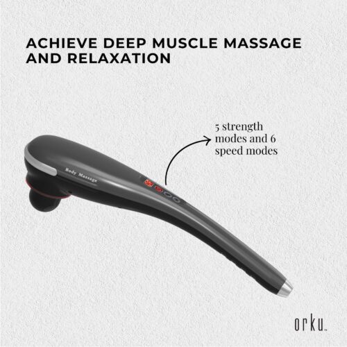 Rechargeable Body Hammer Massager Handheld Portable Cordless Electric Massage - Image 3