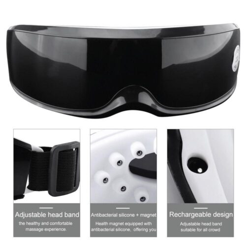 Eye Care Massager USB Rechargeable Wireless Pressure Vibration Electric Portable - Image 3