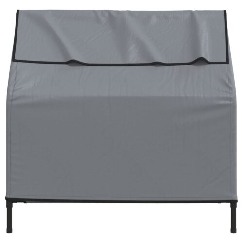Dog House Light Grey Oxford Fabric Steel - Image 4
