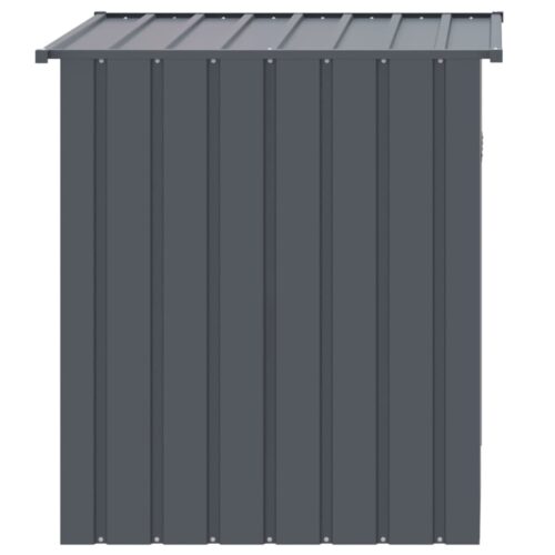 Dog House with Roof Anthracite 110x103x109cm Galvanised Steel - Image 4