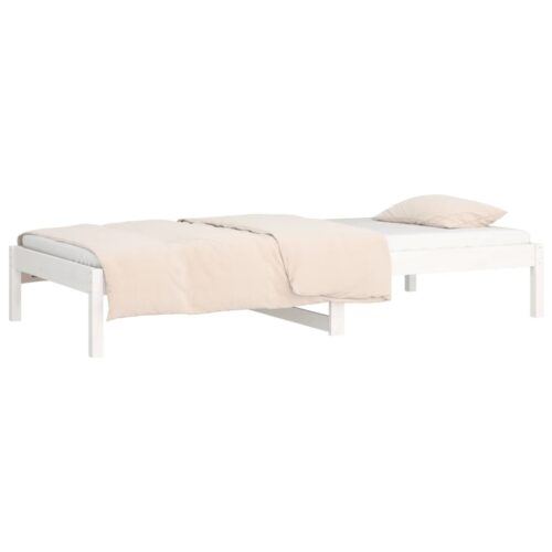Day Bed White 90x190cm Solid Wood Pine - Image 6