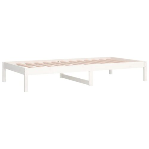 Day Bed White 90x190cm Solid Wood Pine - Image 7