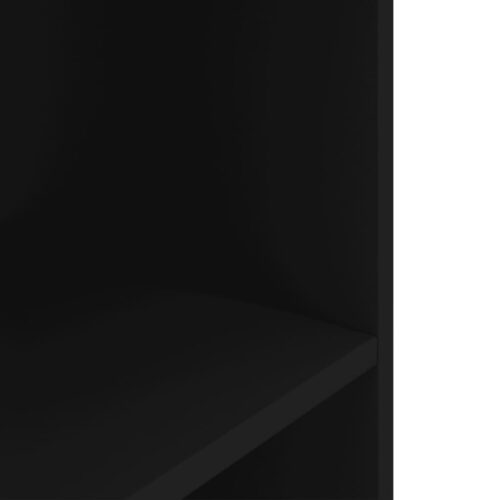 Aquarium Stand Black 80x35x60cm Engineered Wood - Image 6