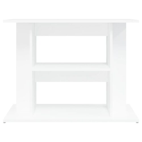 Aquarium Stand White 80x35x60cm Engineered Wood - Image 4