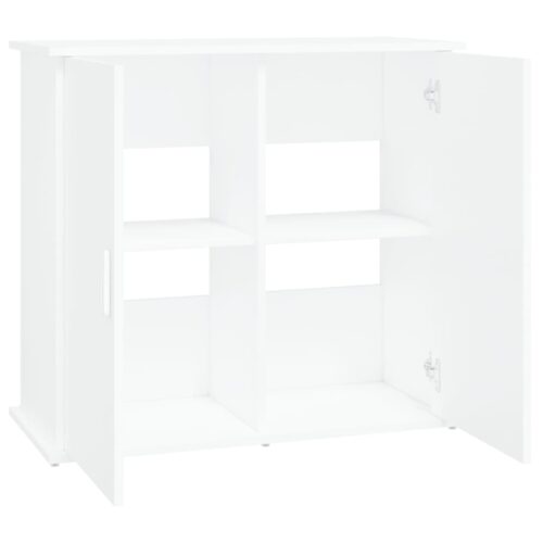 Aquarium Stand White 81x36x73cm Engineered Wood - Image 6