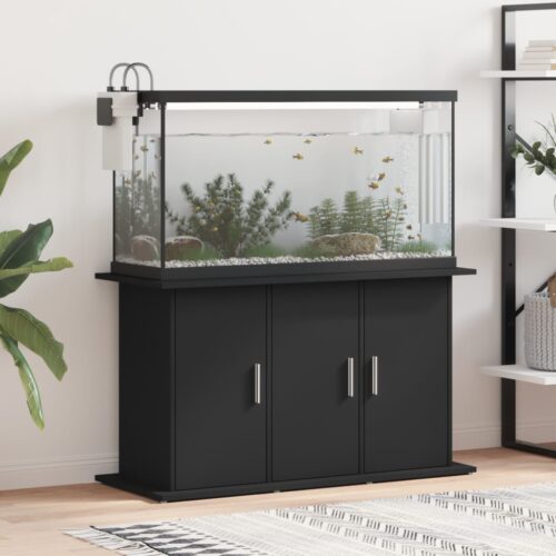Aquarium Stand Black 101x41x58cm Engineered Wood