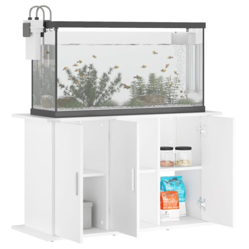 Aquarium Stand White 101x41x58cm Engineered Wood - Image 3