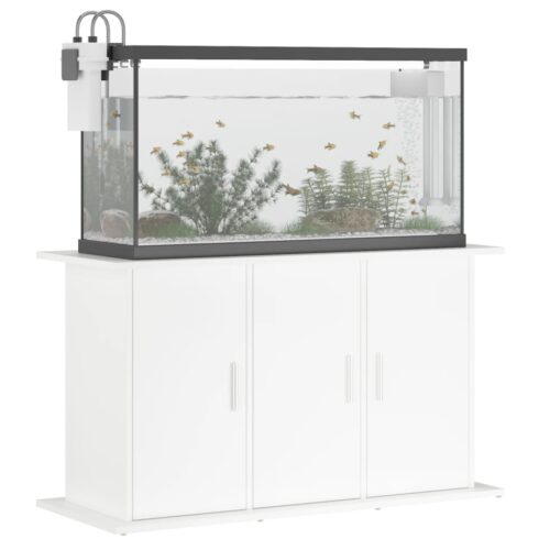 Aquarium Stand White 101x41x58cm Engineered Wood - Image 4