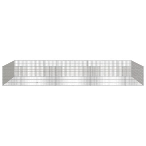 Free Range Animal Enclosure 24-Panel 54x60cm Galvanised Iron - Image 3