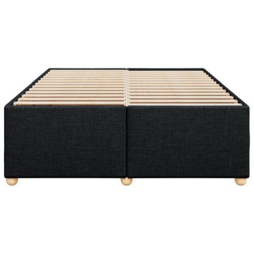 Bed Frame Black Queen Fabric - Image 4
