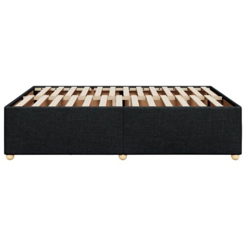 Bed Frame Black Queen Fabric - Image 5